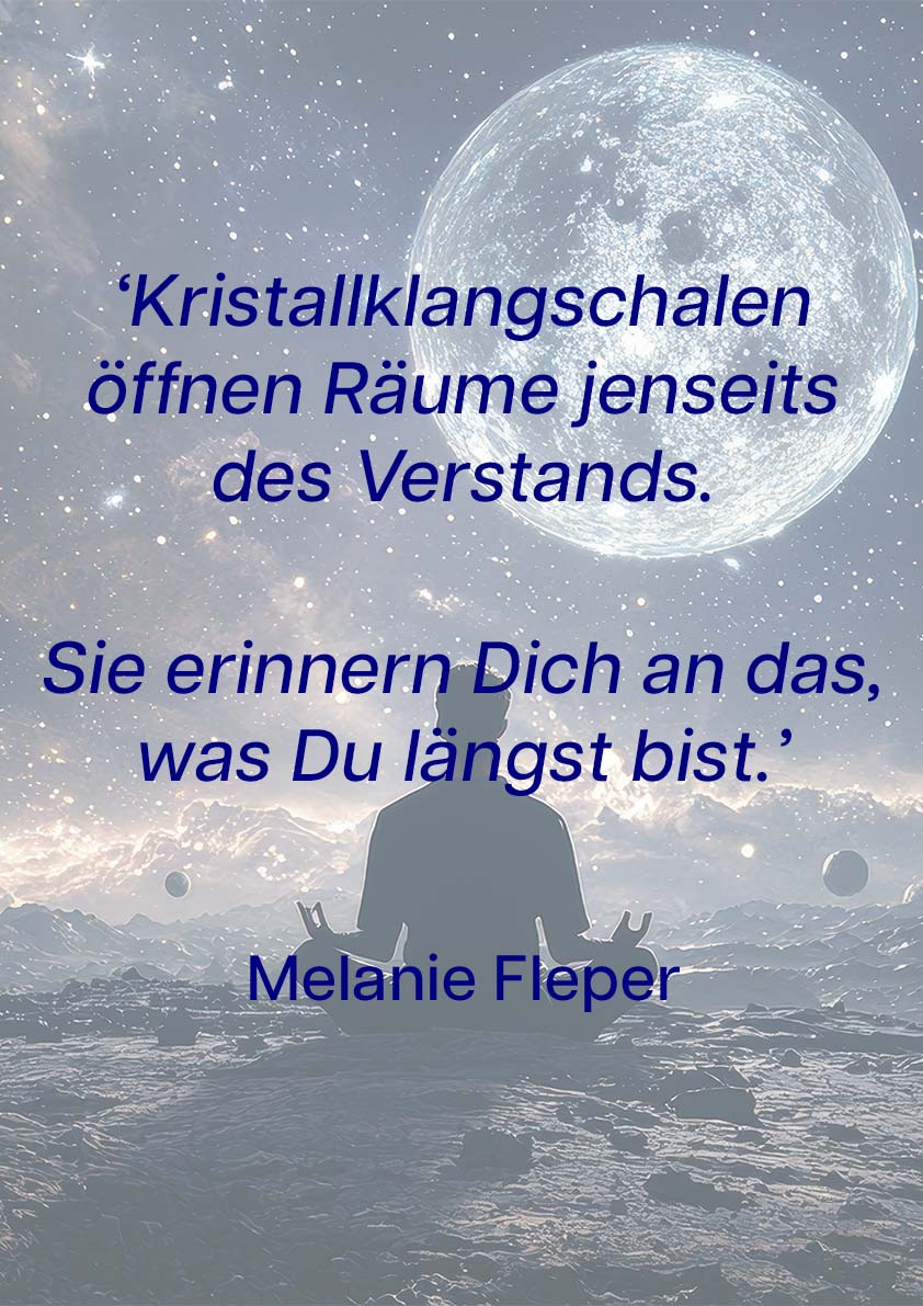 Klangschalen öffnen Räume jendseits des Verstands - das ultimative Online Soundbad mit Find Your Balance : Melanie Fleper aus Bad Aibling